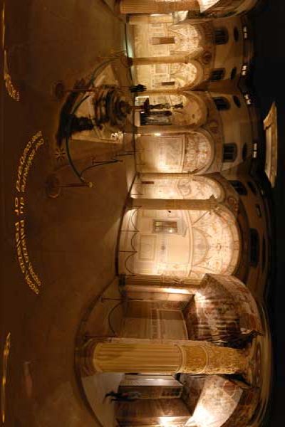 panoramas 360° , cour interieure du palazzo vecchio a florence en italie