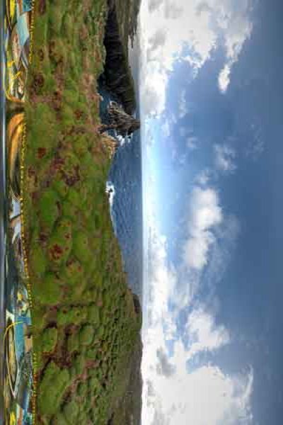 panoramas 360° de l'Irlande, la côte Atlantique, Malin Head