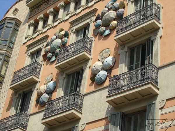 Barcelona, détail of the architecture 