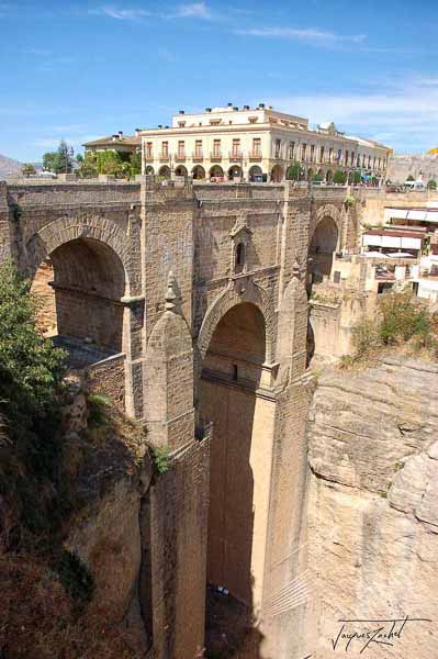 Ronda in Andalusia, the New Bridge, Spain