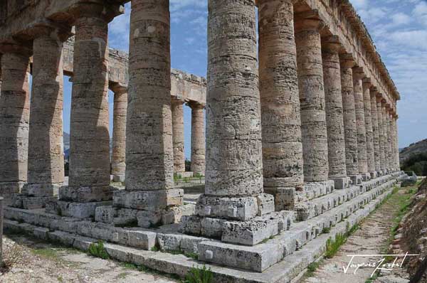 Ancient temple, Selinunte in sicily