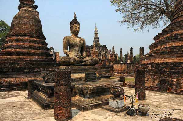sukhothai old city, thaïlande, asie
