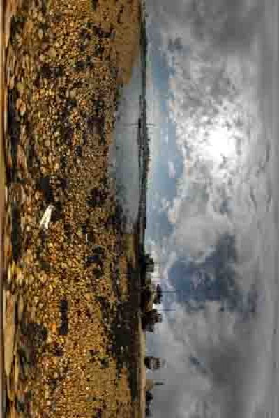 panorama 360° of camaret sur mer in brittany, crozon peninsula