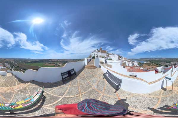 panoramas 360° of Arco de la Frontera, Spain