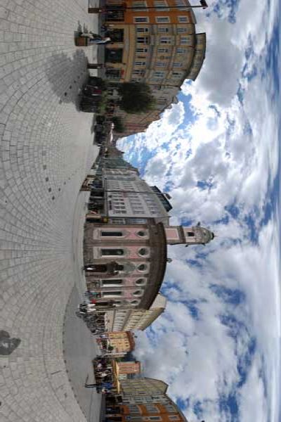 panorama 360° of innsbruck in austria