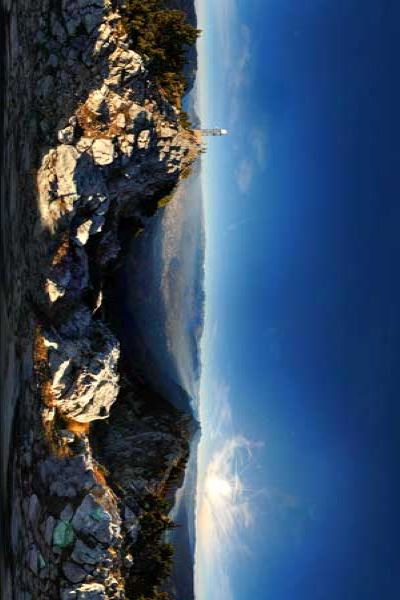 panorama 360° , virtual tour above grenoble in isere in the alps