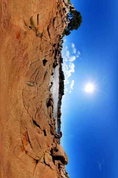 panorama 360° de Ploumanac'h, la côte de granite rose