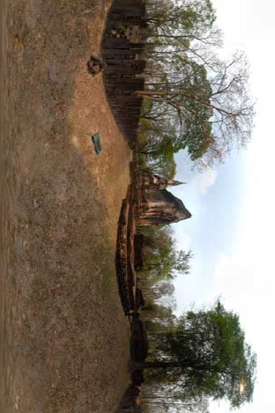 panoramas 360° des temples de si satchanalai en thailande