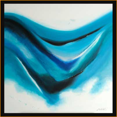 peinture abstraite sur toile de jacques rochet