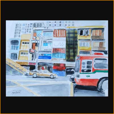 illustration de jacques rochet, bangkok2