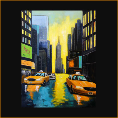 painting of jacques rochet, New-York