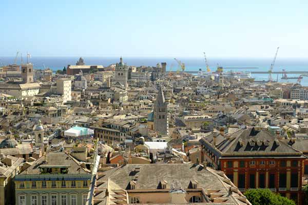 Gènes en Ligurie, Italie