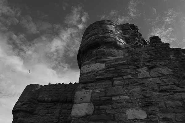 ruine de chateau en Ecosse