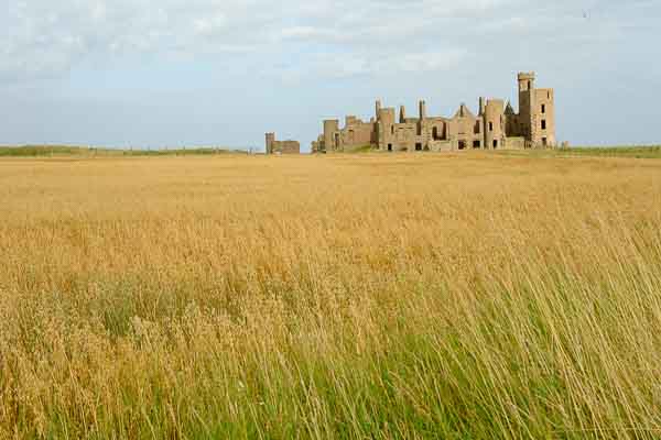 Paysage d'Ecosse, Slains Castle