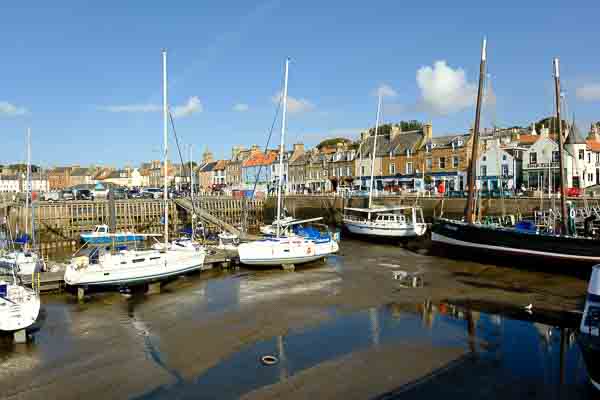 Paysage d'Ecosse, North Berwick