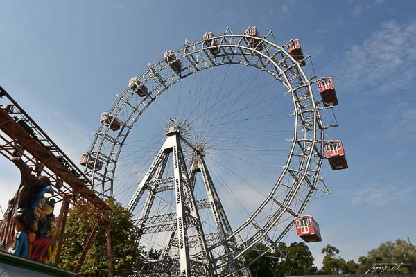 Vienne, La grande roue, la Riesenrad , Autriche