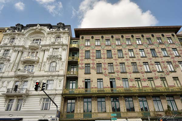 Vienne, façades peintes , Autriche