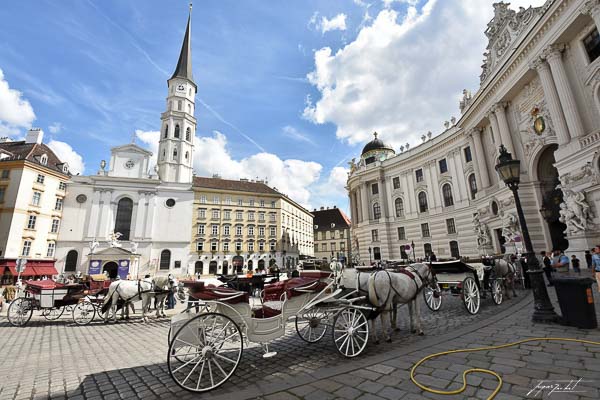 Vienne, Le palais impérial de la Hofburg, Autriche