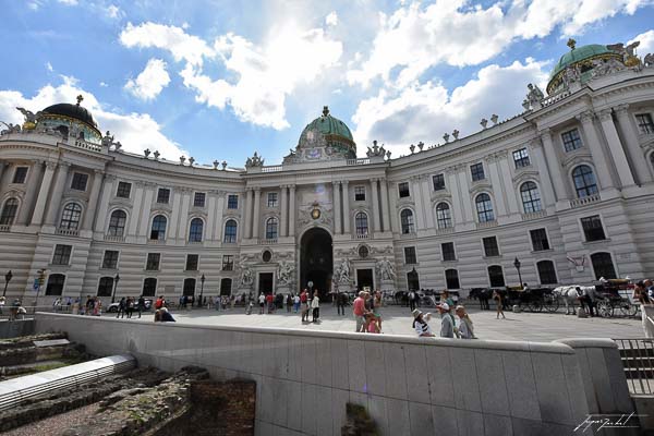 Vienne, Le palais impérial de la Hofburg, Autriche