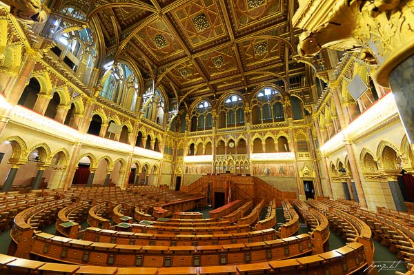 Budapest, le parlement, Hongrie