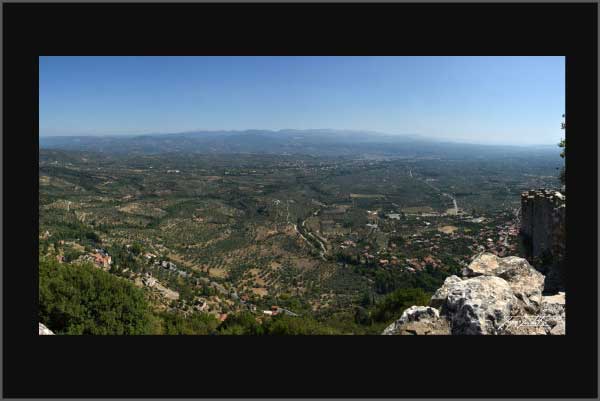 Mistra dans le Péloponnèse en grèce