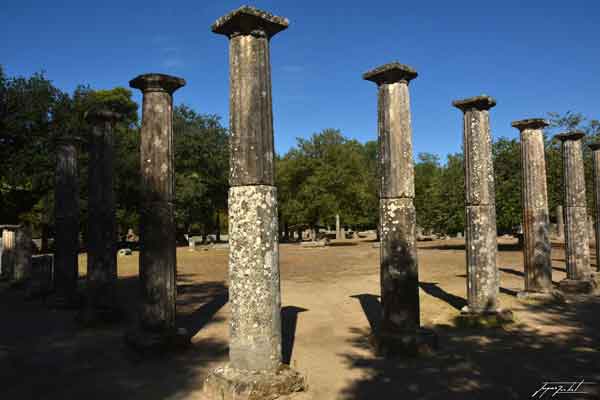 Olympie dans le Péloponnèse en grèce