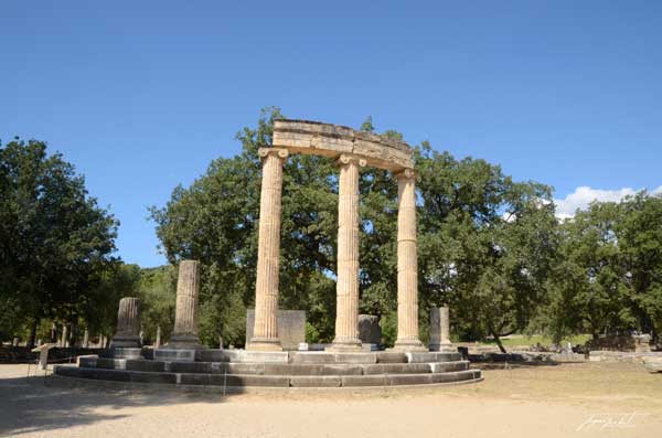 Olympie dans le Péloponnèse en grèce