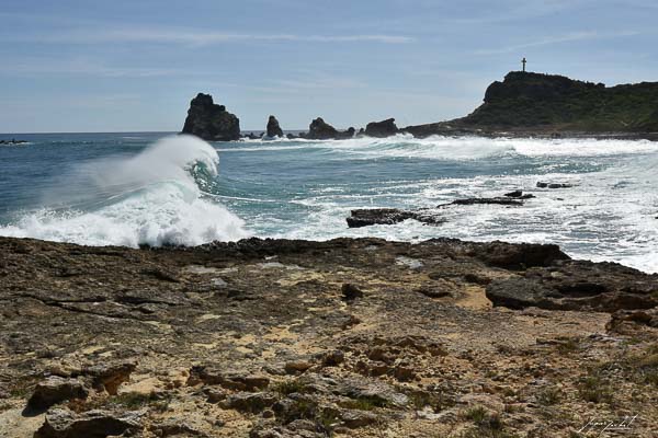 La Guadeloupe, la Pointe des Châteaux, les antilles Françaises