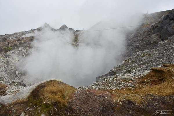 La Guadeloupe, volcan La Soufrière, les antilles Françaises