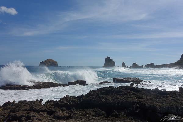 La Guadeloupe, la Pointe des Châteaux, les antilles Françaises