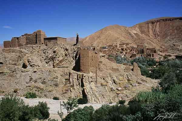 photos du Maroc, ksour et kasbahs dans l'Atlas