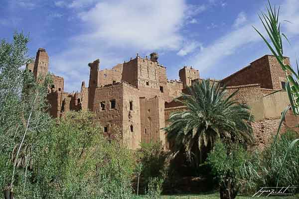 photos du Maroc, ksour et kasbahs dans l'Atlas