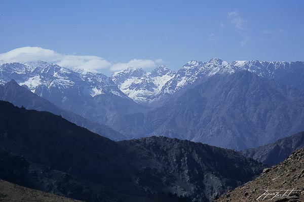 Maroc, chaine du haut atlas