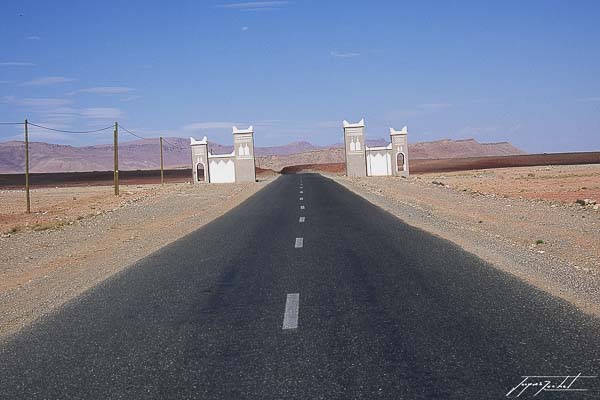 photos du Maroc, route