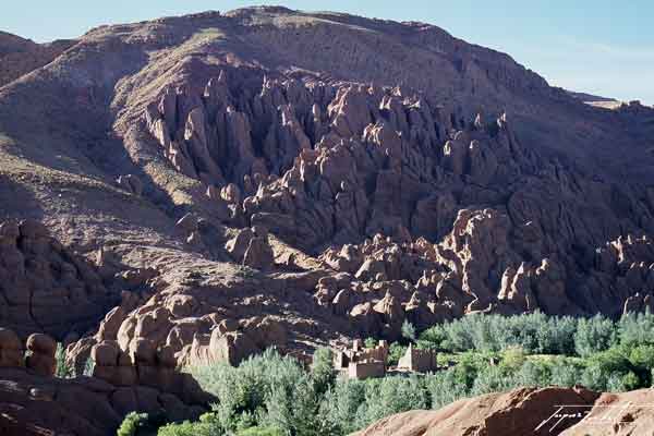 photos du Maroc, gorges du dadès