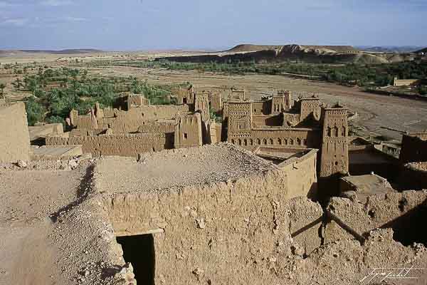 photos du Maroc, Aït-ben-Haddou, ksour et kasbahs dans l'Atlas