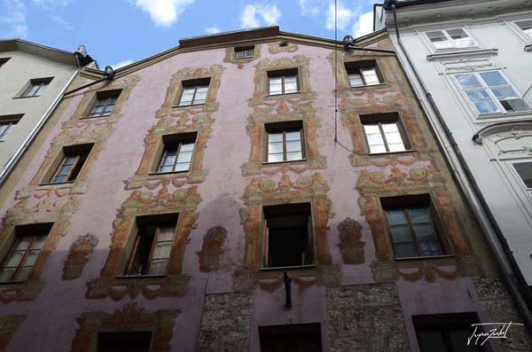 Innsbruck, façade peinte