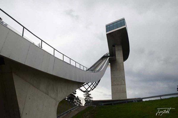 Bergisel ski jump, Innsbruck, architecture of Zaha Hadid