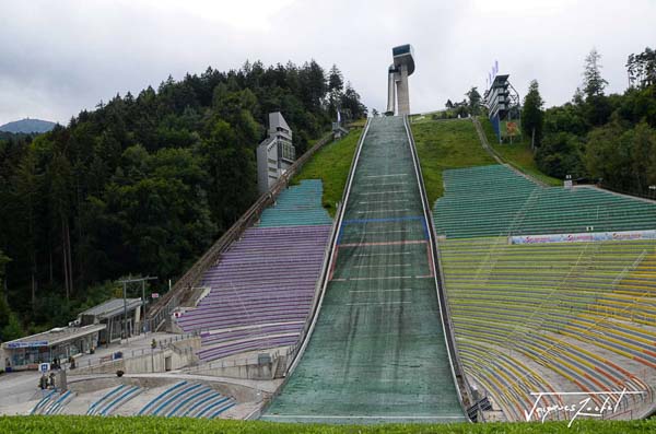 Tremplin de saut à ski de Bergisel à Innsbruck, Autriche