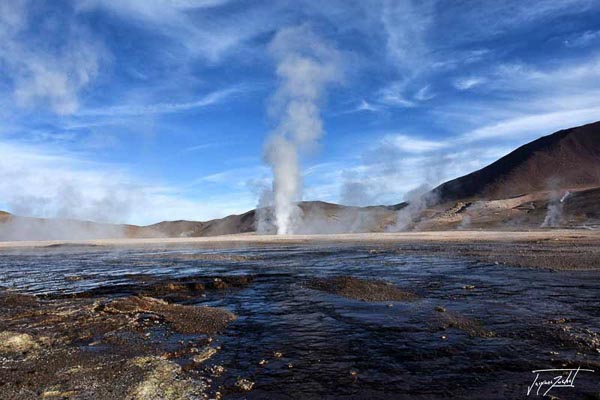 Photo of Chile, geysers d'el tatio, 4200 m