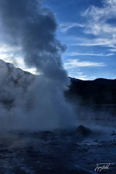 Geysers del tatio in chile