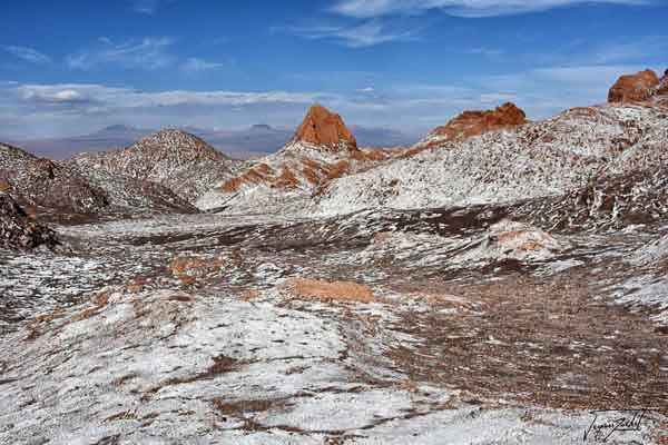 Photo du Chili, valle de la luna, désert de atacama