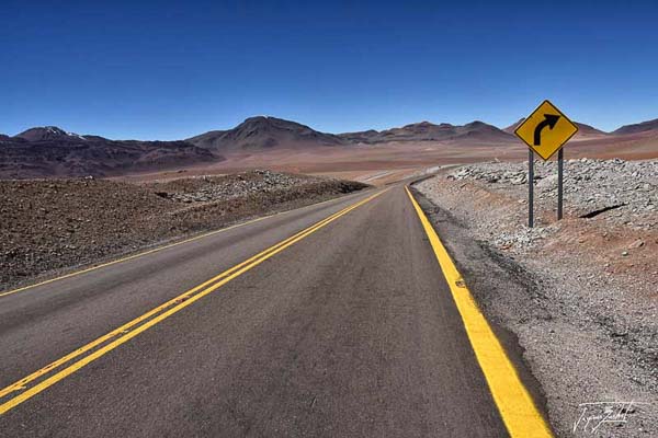 Photo du Chili, route 27 ch from san pedro de atacama to paso jama on the altiplano at 4250 m altitude