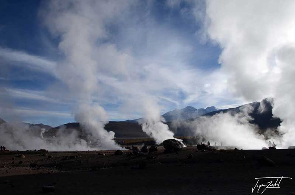 Photo of Chile, the geysers d'El Tatio