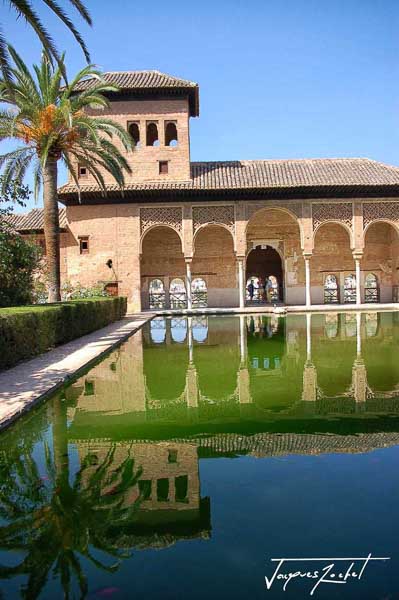 Alhambra in Granada in Andalusia, south of spain