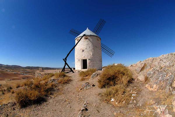 moulins de Consuegra, province de Tolède, Espagne