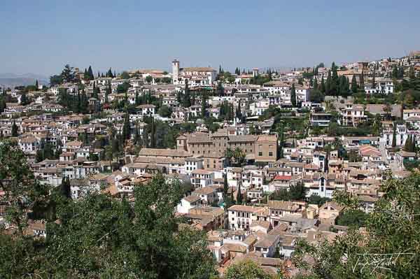 Granada in Andalusia, south of spain