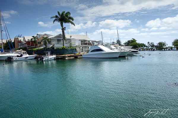 La Guadeloupe, marina de Pointe à Pitre les antilles Françaises