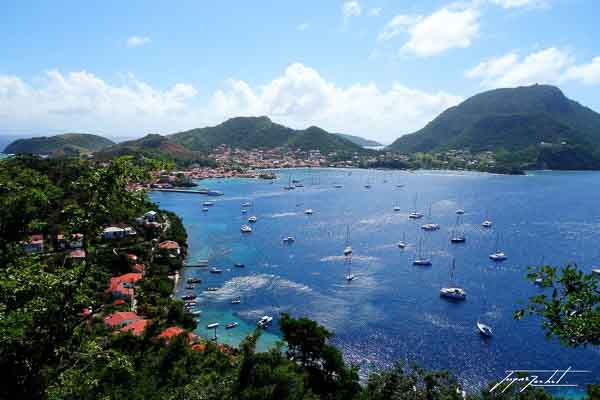 La Guadeloupe, ile des Saintes, terre de haut, les antilles Françaises