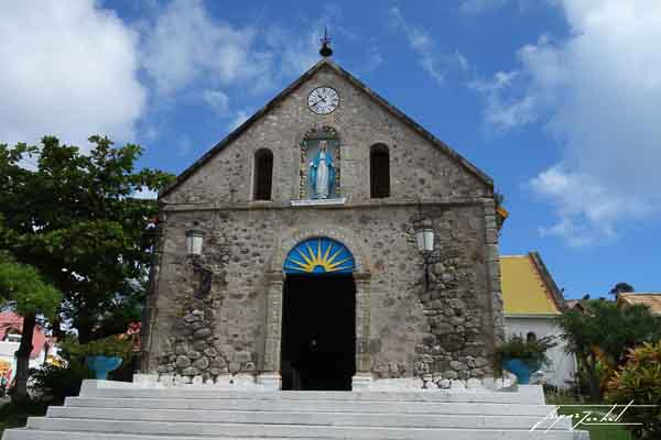 L'église, ile des Saintes, terre de haut, les antilles Françaises